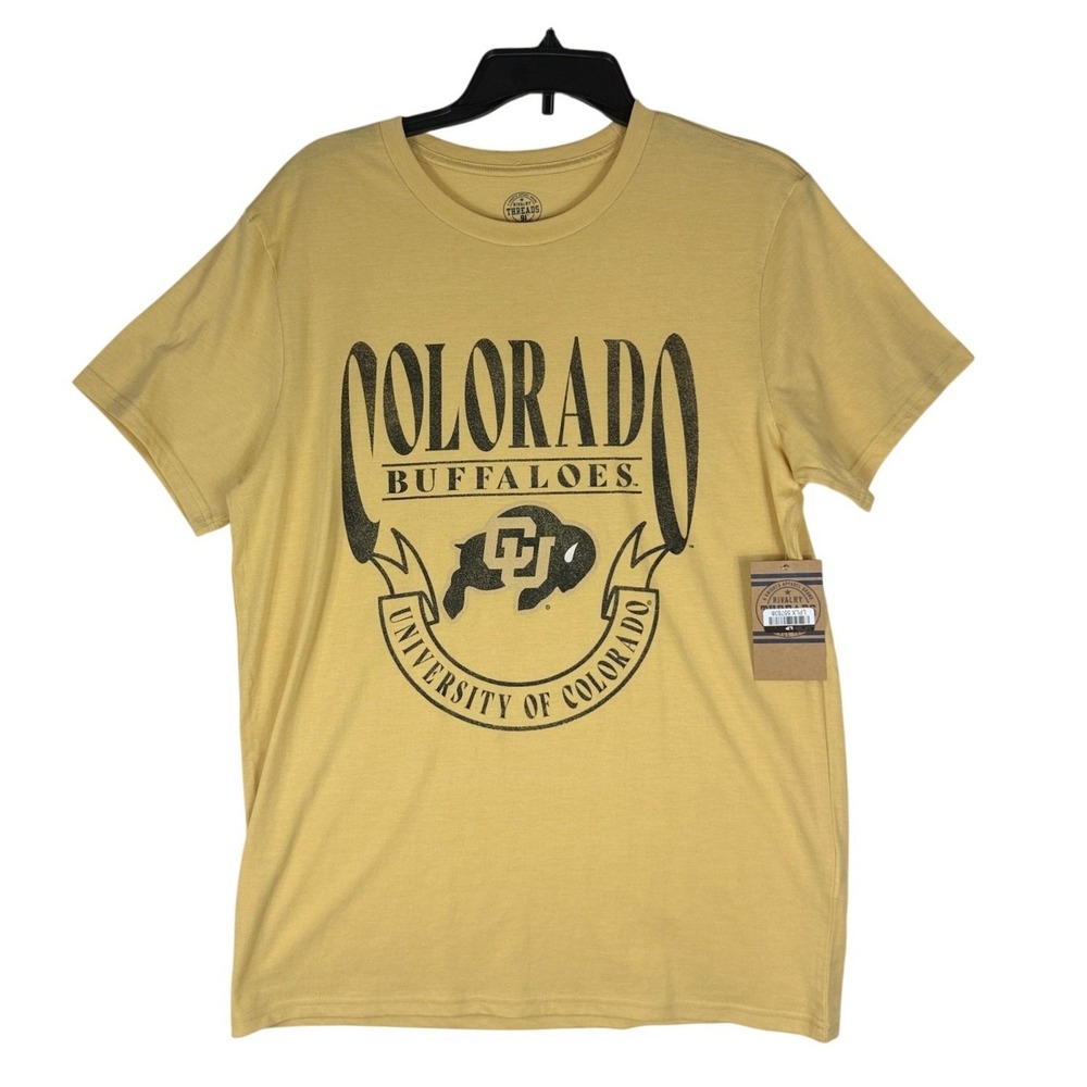 Rivalry Threads Colorado Buffaloes University of Colorado T-Shirt Mens M NWT